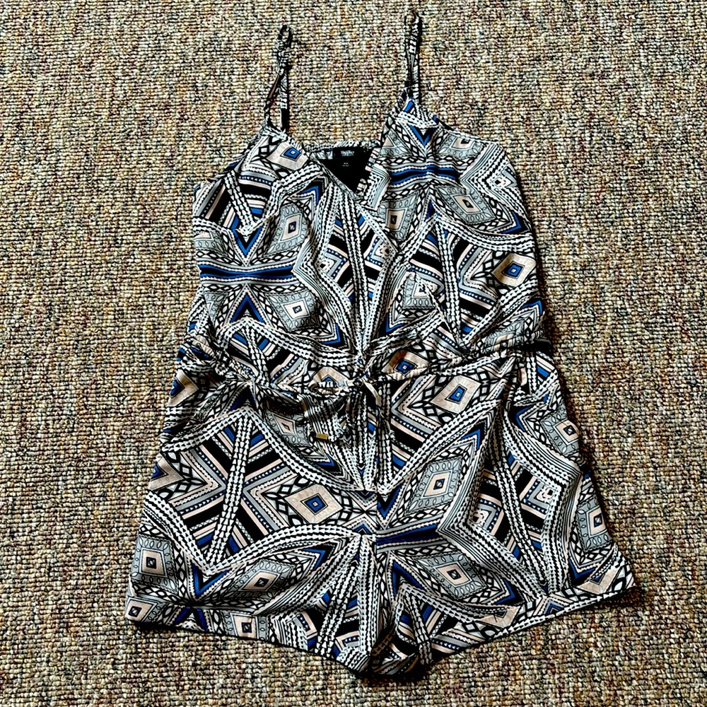Tank top romper